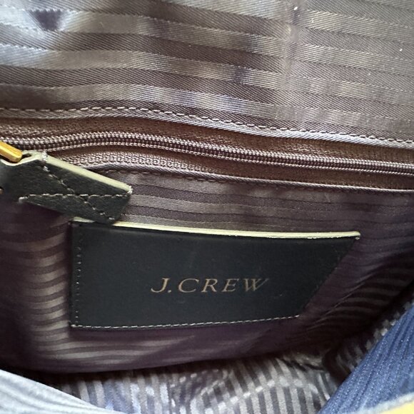 J. Crew Large Classic Saddle Bag - Picture 3 of 7